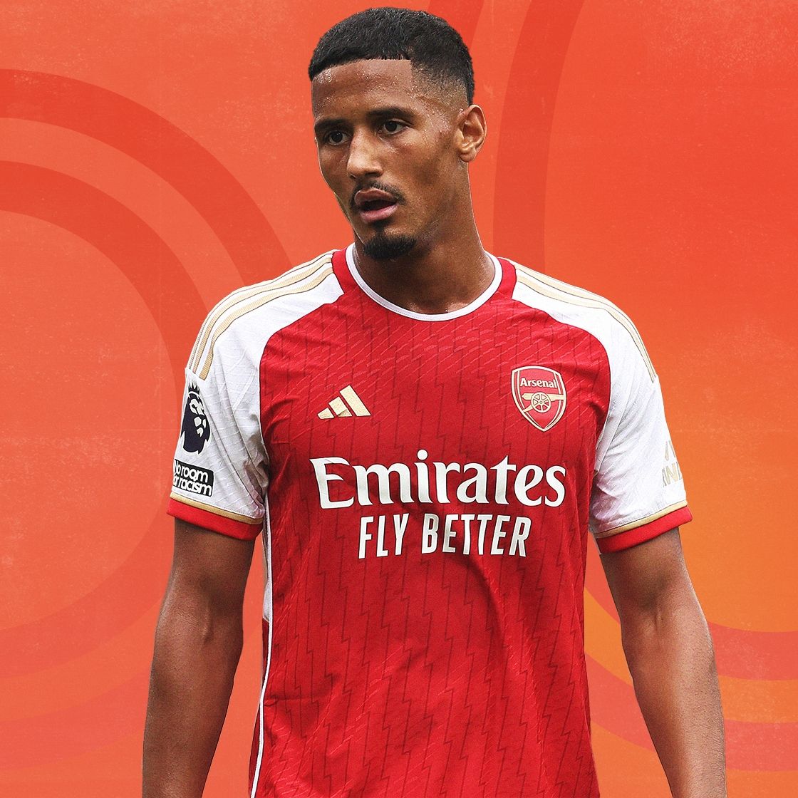 William Saliba GOAL50 2023